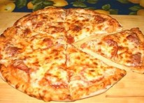 сметанная пицца