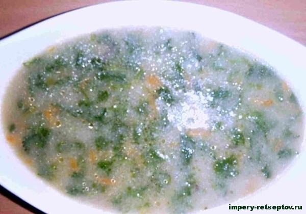 Суп из крапивы - рецепт с фото